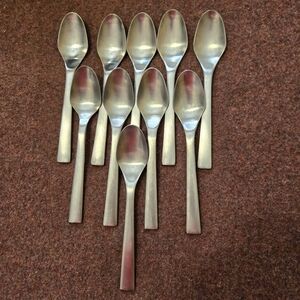 Vintage IKEA 365+ Flatware Collection Designed by Nicolas Cortolezzis Lot Of 10